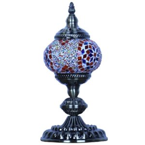 Flower Burst Turkish Mosaic Table Lamp 5