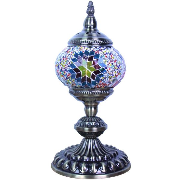 Star Blast Turkish Mosaic Table Lamp 3