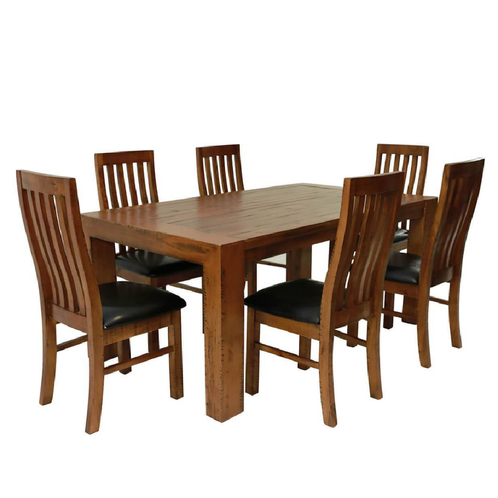 Columbus 180 CM 7 Piece Dining Suite Dream Furniture