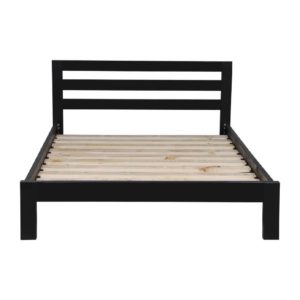 Florence Black Double Bed Frame 1