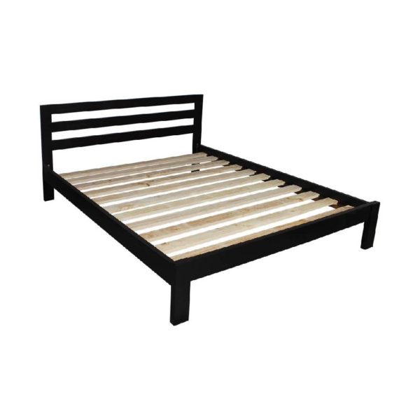 Florence Black Queen Bed Frame 2