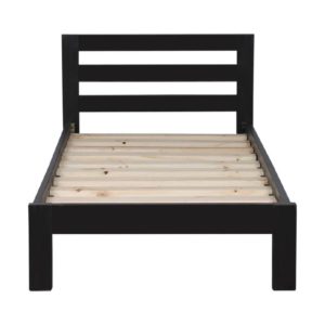 Florence Black Single Bed Frame 1