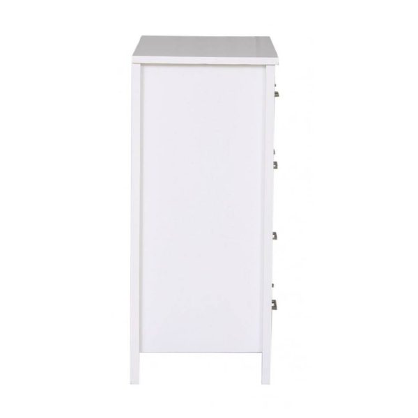 Florence White 5 Drawer Tallboy 3