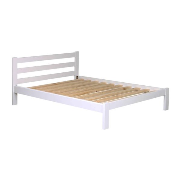 Florence White Double Bed Frame 2