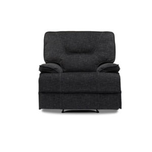 Clifton Dark Grey Fabric Single Electric Recliner Chair